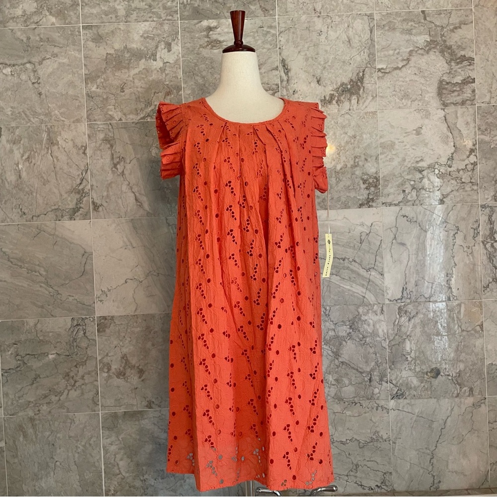 Uncle Frank Eyelet Shift Dress - Picture 2 of 7